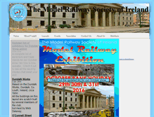 Tablet Screenshot of modelrailways.ie